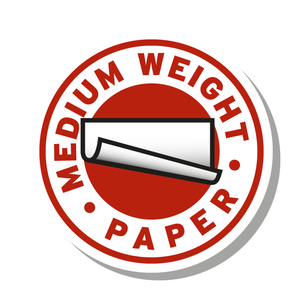 Medium weight paper