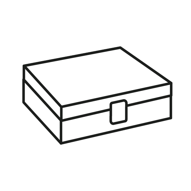 Größe der box 235 x 170 x 90 mm