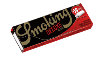 SMOKING KING SIZE DELUXE LUXURY ROLLING PAPER KIT - 33 SHEETS & 33