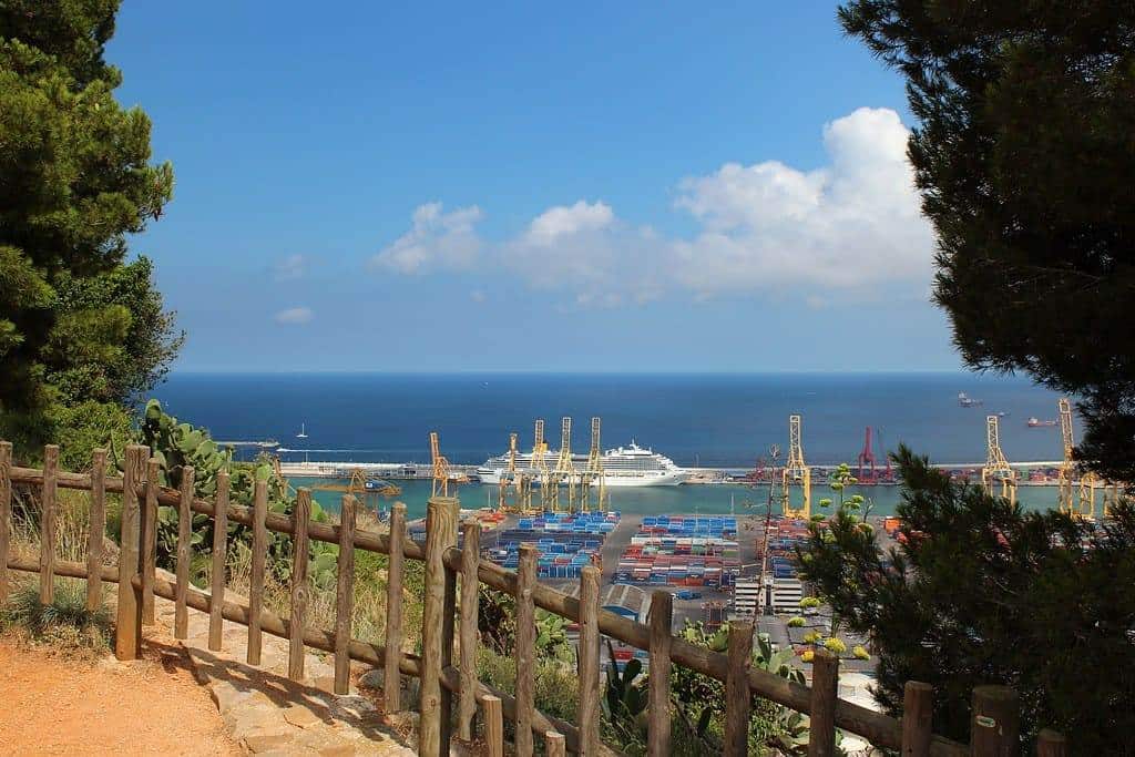 Mirador del Migdia barcelona