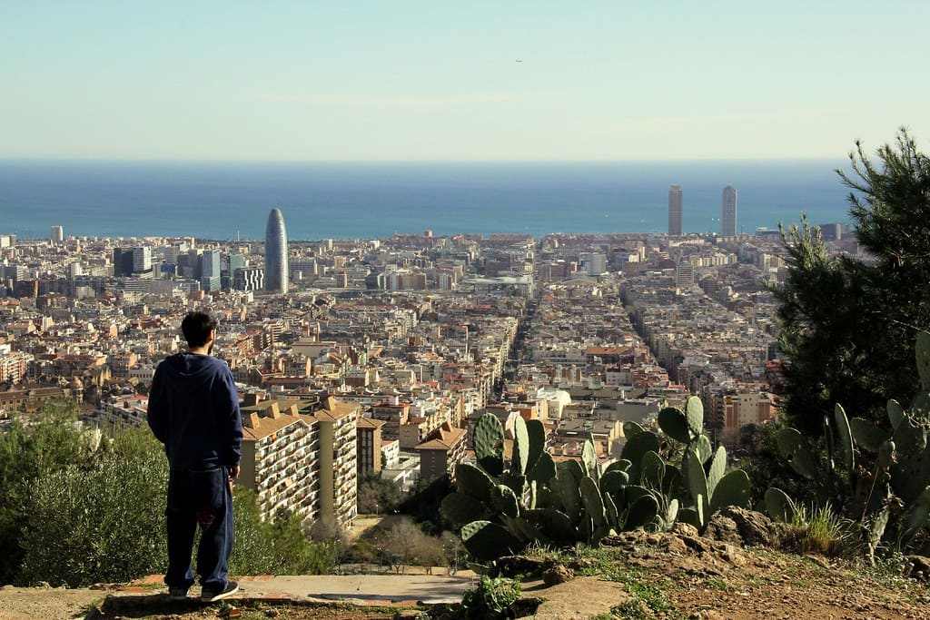 Parque del Guinardó barcelona