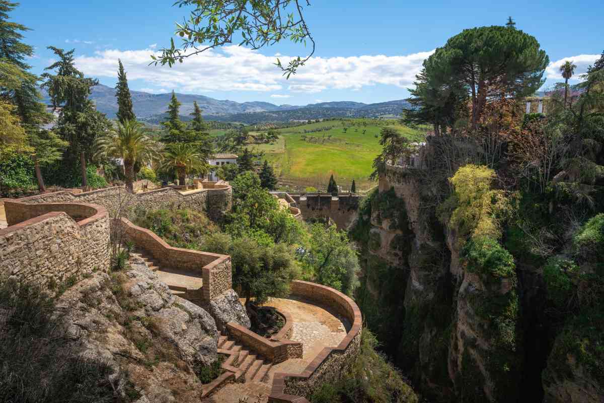 Mirador de los Jardines de Cuenca